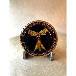 Basic Military Training 737th Training Support Squadron military challenge coin